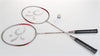 Portable Badminton Shuttle Set Shuttlecock Court w 2 Rackets Sport Outdoor