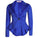 5 colors Asymmetrical High Low Pleated Casual Suit Blazer Jacket