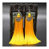 Long Earrings Tassel Fringe Vintage Bridal