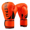 Boxing Gloves PU Free Combat Adult Gloves orange