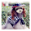 Dog Pet Clothes Cloak Wig Hat Suit