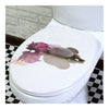 Resin 8 Designs No Slow Descent Toilet Seat    3