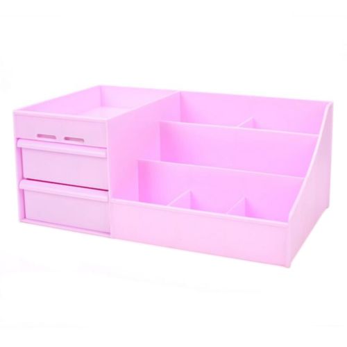 Drawer Type Organizer Comestics Sotrage Box   3014 S purple