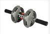 Dual Roll-back Wheel Abdominal Gym Roller Workout Exercise Fitness