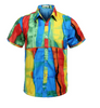 New LARGE SIZE Men Aloha Shirt Cruise Tropical Luau Beach Hawaiian Party Summer