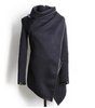 Womens Gorgeous  Chic Convertible Asymmetric Wrap Blazer Coat Jacket