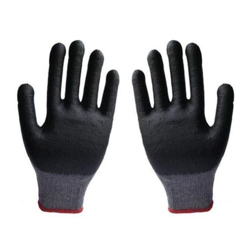 one pair Work Universal Protection Gloves Cotton Yarn 25cm Grey