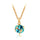 jewelry wholesale crystal ball colorful crystal necklace - Love Cube 1111-46  Go