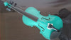 Student Acoustic Violin Full 1/2 Maple Spruce with Case Bow Rosin Green Color