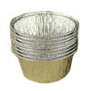 Œuf Tarte Argent Moule Rond 150pcs