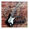 America Vintage Instrument Iron Wall Hanging Decoration   guitar