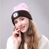 UNISEX LED Beanie Cap Rechargable Forehead Lamp