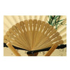 Folding Fan Gentleman Cotton Cloth   bamboo magpie