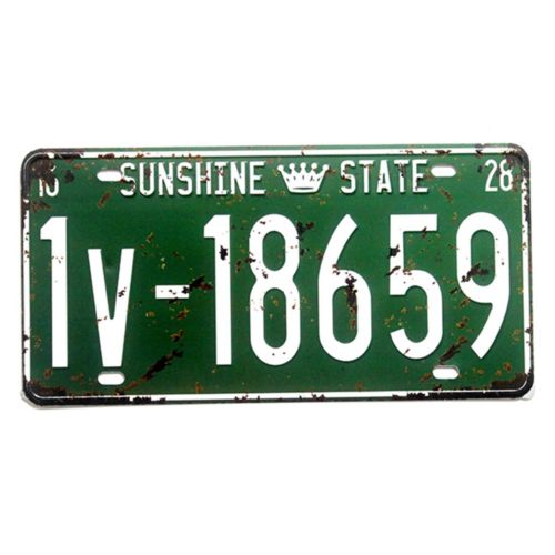 America Europe France Car Plate Bar KTV Wall Hanging Decoration   6