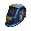 Auto Darkening Welding Helmets in Brilliant Blue Shade & Amazing Graphic Design