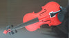 Student Acoustic Violin Full 3/4 Maple Spruce with Case Bow Rosin Red Color