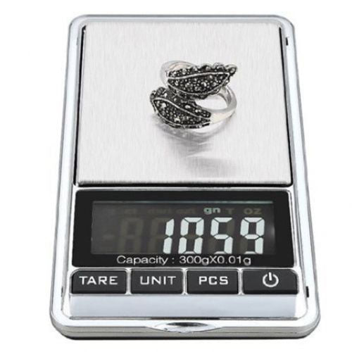 Neutral Digital Scale Jewelry Pocket 300g 0.01g High Precision