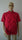 Short Sleeve Kitchen Cooker Working Uniform Chef Waiter Waitress Coat Jacket red