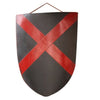 Europe Middle Ages Iron Shield Bar Wall Hanging Decoration