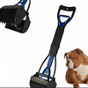 Pooper Scooper Dog Pet Waste  Remover  Pick Up Waste 24" Long Handle Blue Color