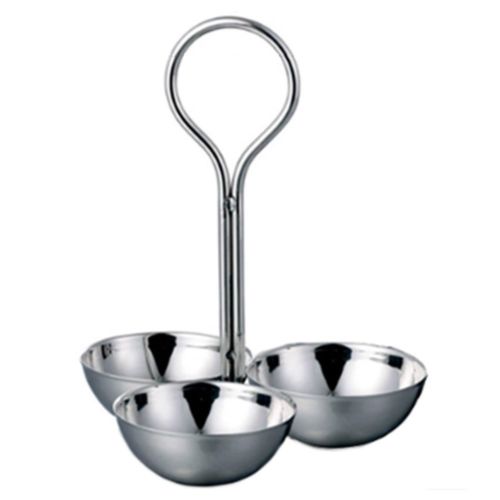 Snacks Dishes Stainless Steel Desserts Fruits Holder portable design