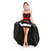 Halloween Traje Allure Pole Dance Dress Barra Noche Club Disfraz Europeo Reina