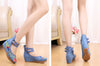 Old Beijing Cloth Shoes Embroidered Shoes High Heeled Shoes Woman National Style
