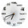 Creative Wall Clock Acrylic Digital Science
