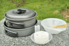 7pc Aluminium Extérieur / Camping Cuisine Ensemble
