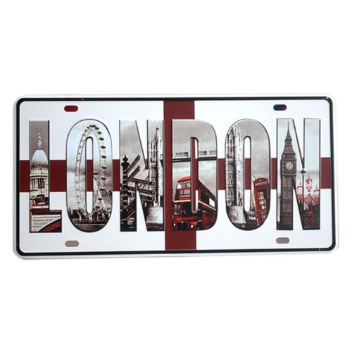 America Vintage Car Plate Wall Hanging Decoration   15