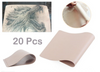 20PCS Tattoo Practice Skin Sheets Pads 20cmx15cm