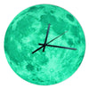 Creative Moon Noctilucent Wall Clock
