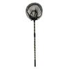 Aluminium Filet de Pêche Dipnet Brail Filet Fleur Tige Taille 1,5M Tête Rond