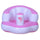 Inflatable Bath Stool Sofa Chair Children Baby   pink