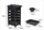 Beauty Salon Spa Hairdressing Tools Storage Rolling Trolley Caster  5 drawers
