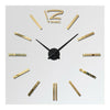 Wanduhr 3d Acryl Kleben Super Groß Wohnzimmer Licht Golden