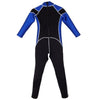M014 M015 M016 Child One-piece Diving Suit 2.5mm Surfing Wetsuit   black blue