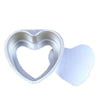 Baking Cake Mold Heart Shape Thick Aluminum Alloy 6 inch