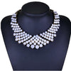 De Moda Multicapas Circonia Prendas Accesorio Corto Collar Exajerado Cry