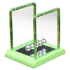 Colorful Plastic Square Newton's Cradle Home Tableware   middle  green