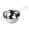 stainless steel chocolate melting pot impermeable Heat the butter melt melting