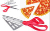 Desmontable Acero Inoxidable Pizza Tijeras/Cortador