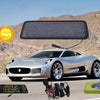 Multifunction solar car charger  battery conservation 12V 4.5W angel