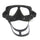 Diving Glasses Masks Face Mirror Adult black