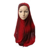 Dignified Muslim Kerchief Scarf Hat Zircon Printing   6