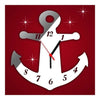 Cartoon 3D Sticking Acrylic Creative Anchor Wall Clock