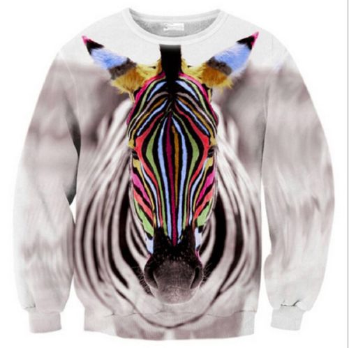 Womens Mens 3D Print Realistic Space Galaxy Animals Hoodie Sweatshirt Top Jumper