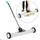 36âMagnetic Sweeper Magnetic Broom Rolling Magnetic Pickup Sweeper Heavy Duty