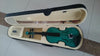 Student Acoustic Violin Size 1/8 Maple Spruce with Case Bow Rosin Green Color