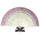 Folding Fan Pure Manual Silk with Box    pink